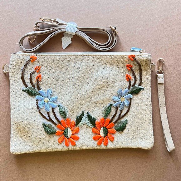 Lot of 2 Tribal Indigenous clutch bag/cross body purse - Picture 10 of 16